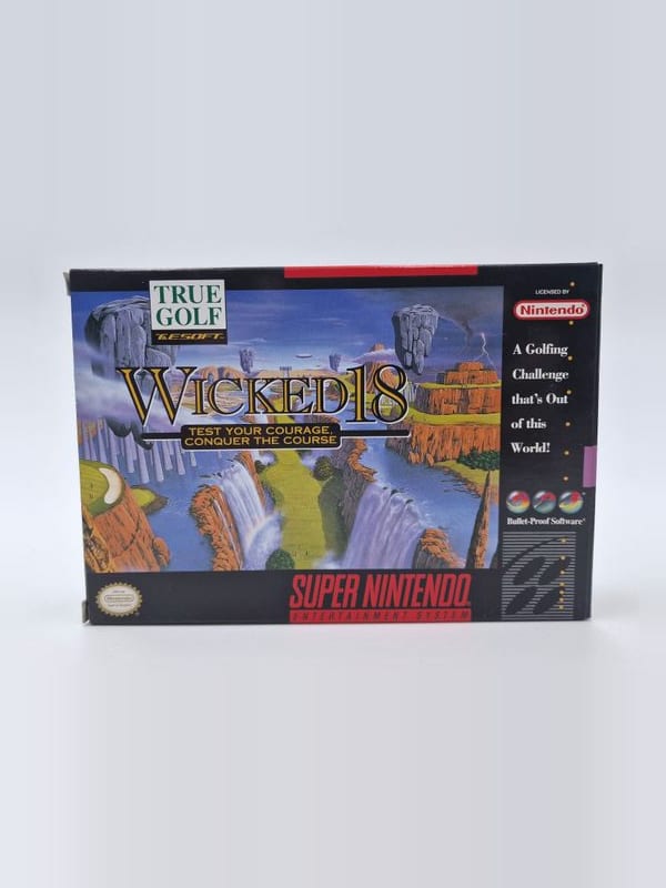 True Golf Classics: Wicked 18 — Nintendo SNES US