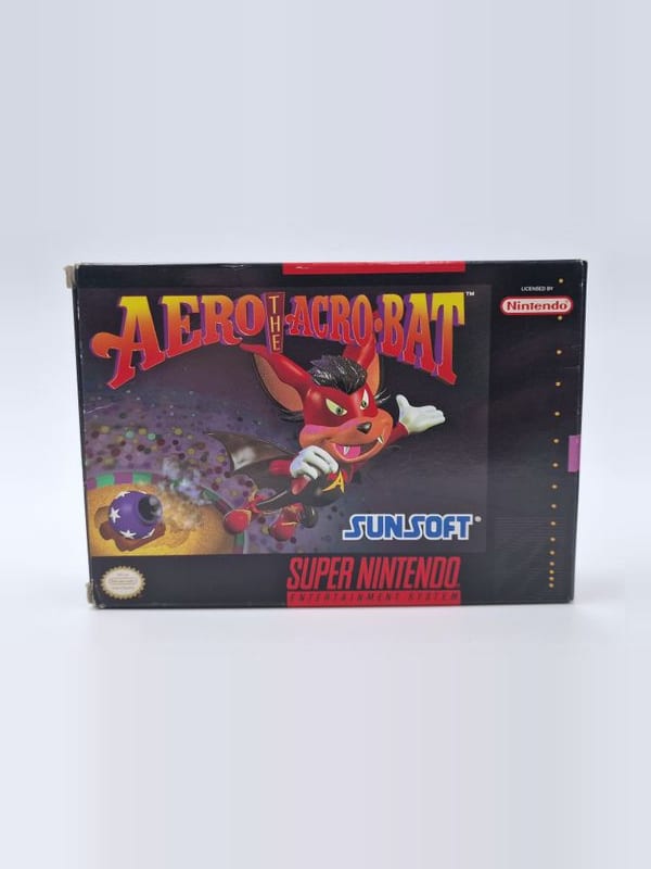 Aero the Acro-Bat — Nintendo SNES US (vendu)