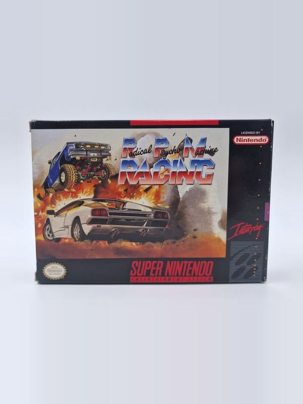 Radical Psycho Machine Racing — Nintendo SNES US
