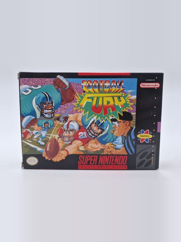 Football Fury — Nintendo SNES US