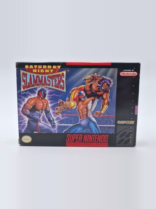 Saturday Night Slam Masters — Nintendo SNES US (vendu)
