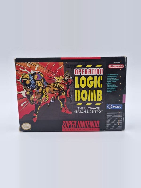 Operation Logic Bomb — Nintendo SNES US (vendu)
