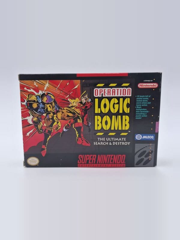 Operation Logic Bomb — Nintendo SNES US (vendu)