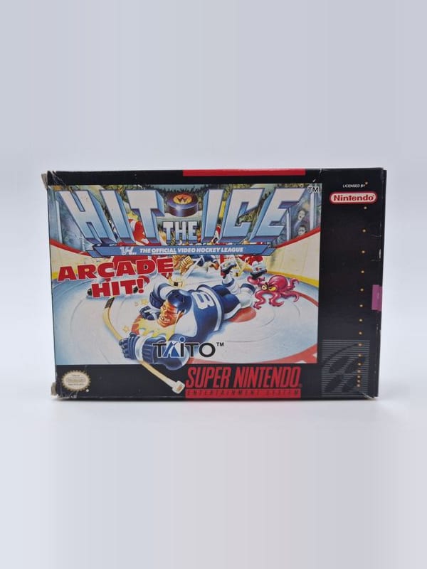 Hit the Ice: The Video Hockey League — Nintendo SNES US