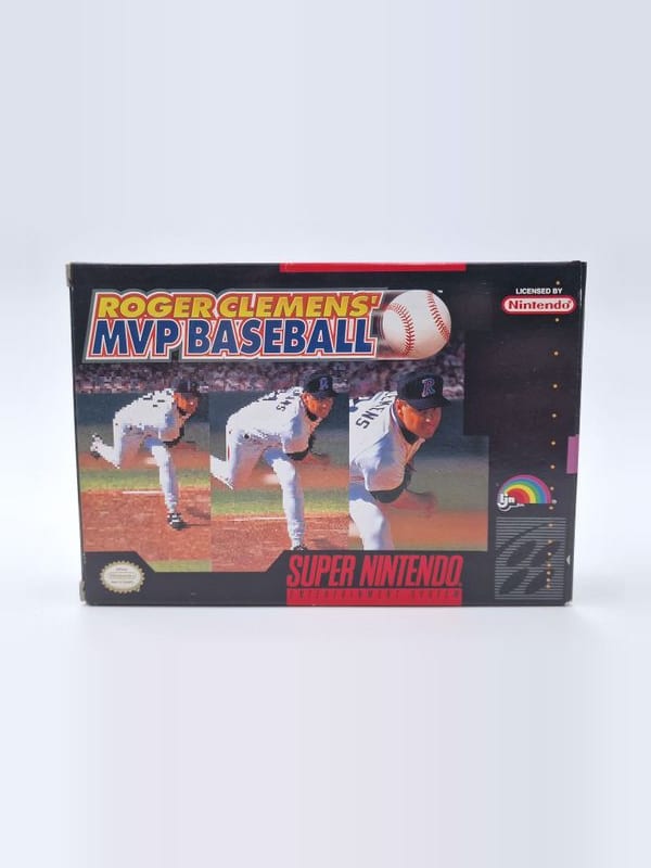 Roger Clemens' MVP Baseball — Nintendo SNES US