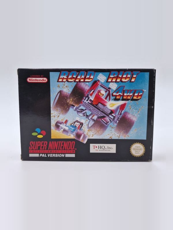 Road Riot 4WD — Nintendo SNES PAL