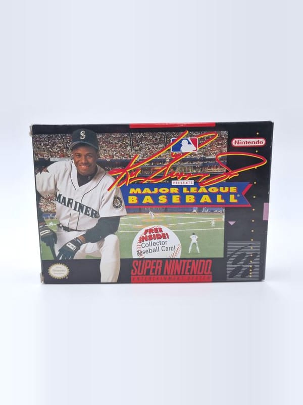 Ken Griffey Jr. Presents Major League Baseball — Nintendo SNES US (vendu)