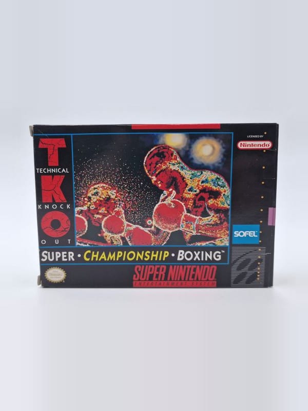 TKO Super Championship Boxing — Nintendo SNES US
