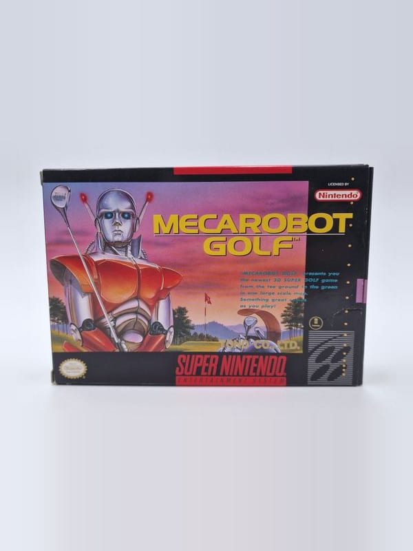 Mecarobot Golf — Nintendo SNES US (vendu)