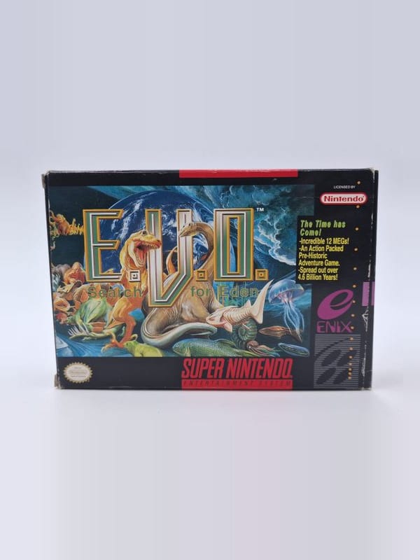E.V.O.: Search for Eden — Nintendo SNES US