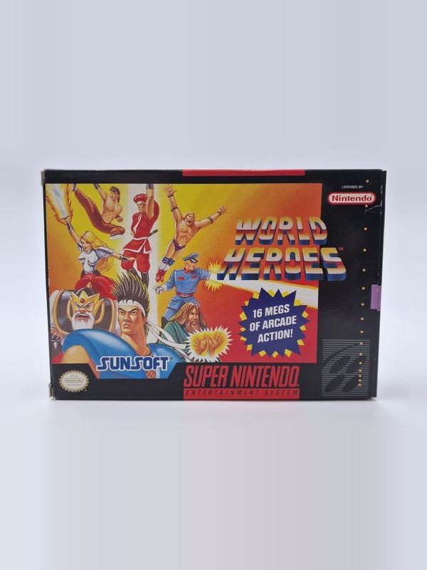 World Heroes — Nintendo SNES US