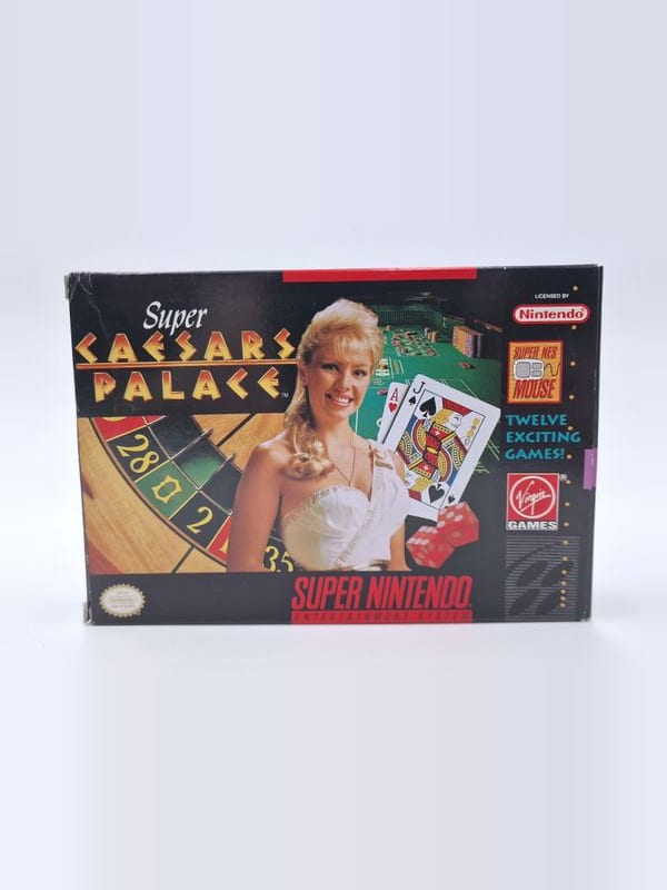 Super Caesars Palace — Nintendo SNES US