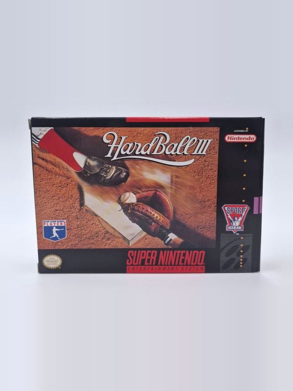 HardBall III — Nintendo SNES US (vendu)
