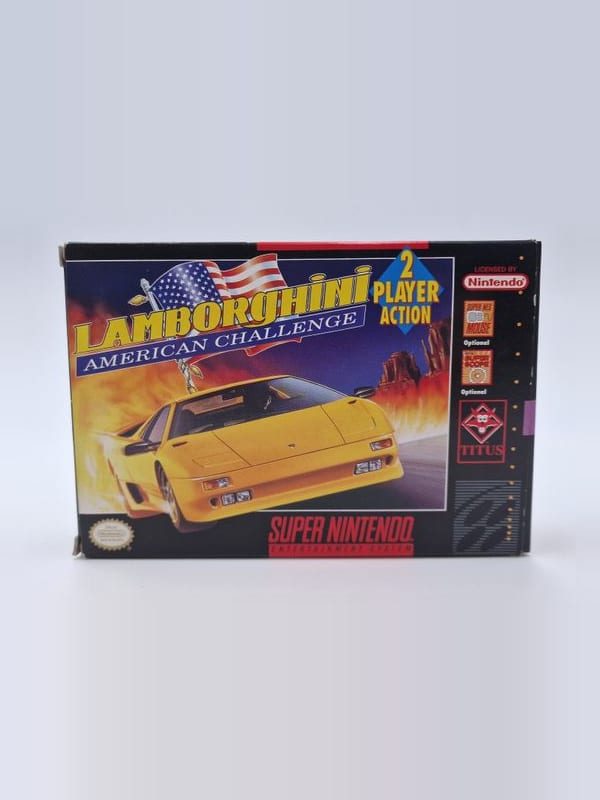 Lamborghini: American Challenge — Nintendo SNES US (vendu)