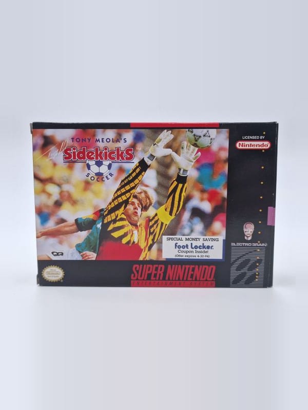 Tony Meola's Sidekicks Soccer — Nintendo SNES US (vendu)