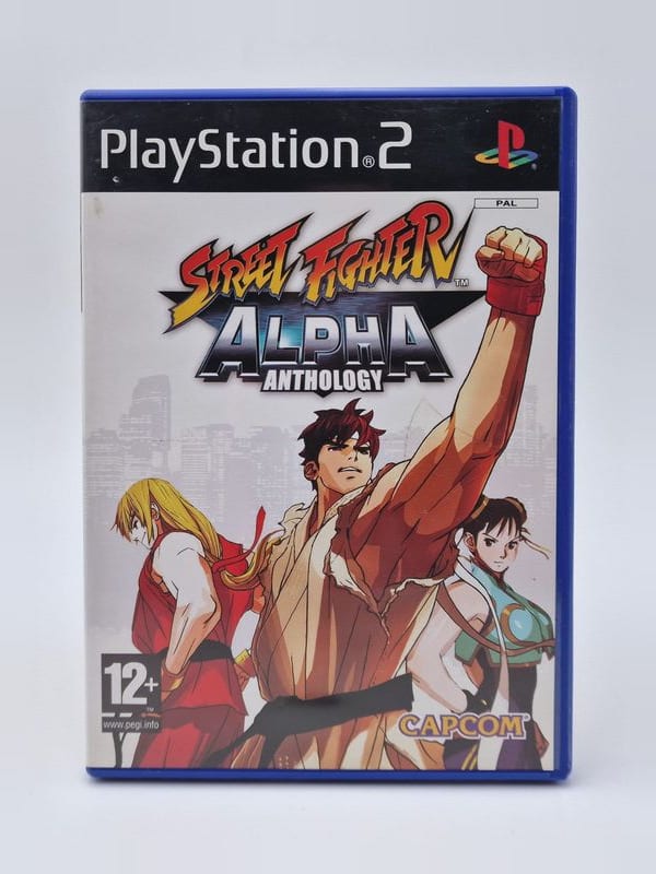 Street Fighter Alpha Anthology — Sony PS2 PAL