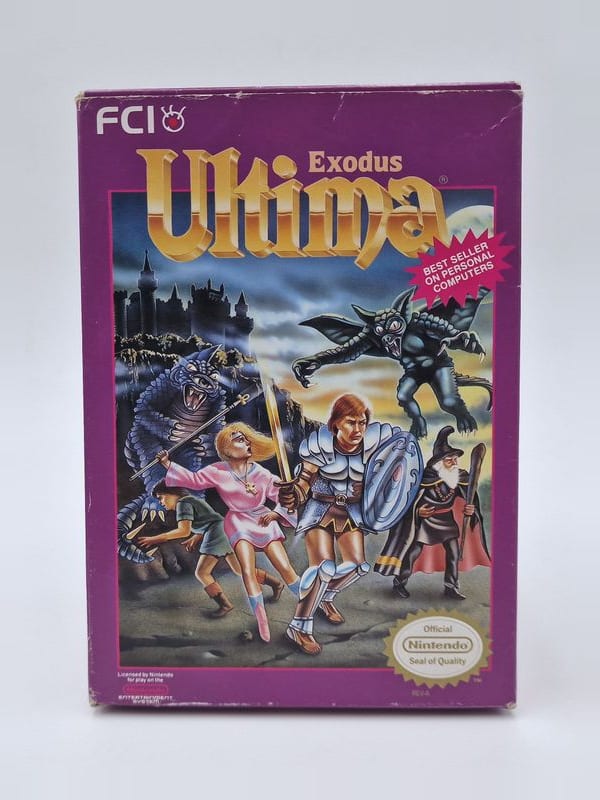 Ultima III: Exodus — Nintendo NES / FC US (vendu)