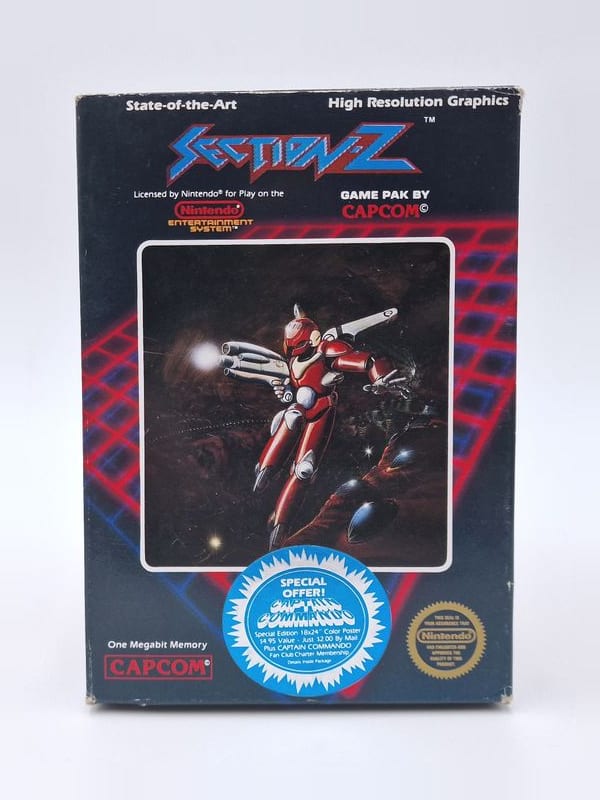 Section-Z — Nintendo NES / FC US