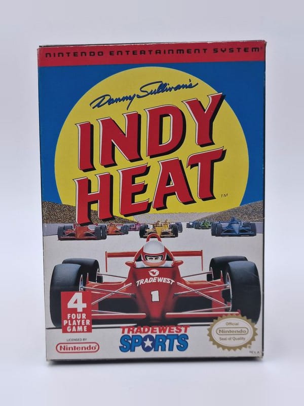 Danny Sullivan's Indy Heat — Nintendo NES / FC US (vendu)