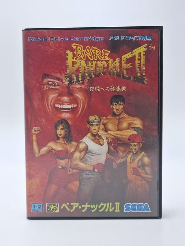 Bare Knuckle II Streets of Rage 2 — SEGA Megadrive JAP
