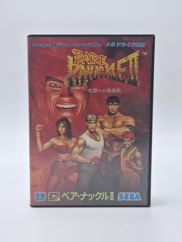 Bare Knuckle II Streets of Rage 2 — SEGA Megadrive JAP