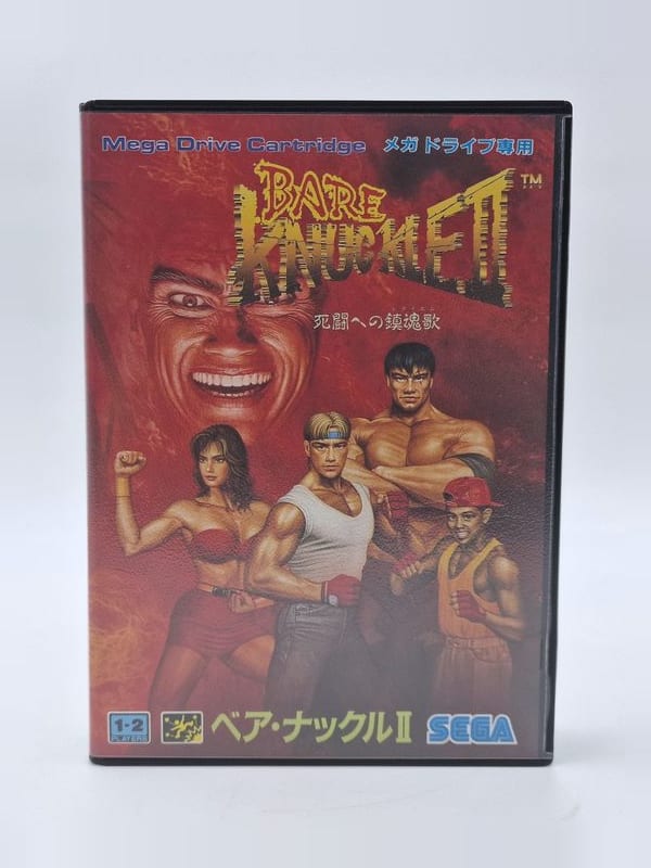 Bare Knuckle II Streets of Rage 2 — SEGA Megadrive JAP