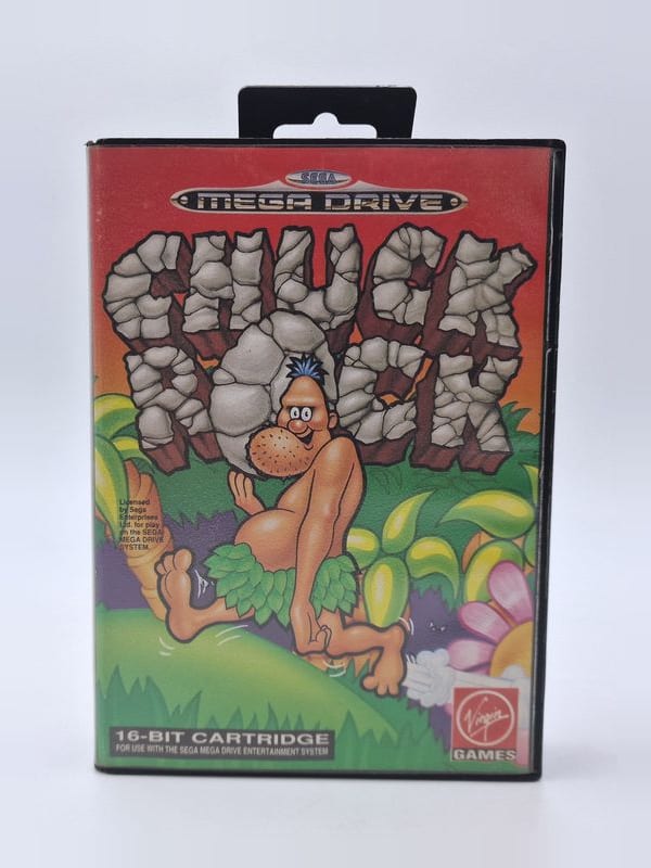 Chuck Rock — SEGA Megadrive PAL (vendu)