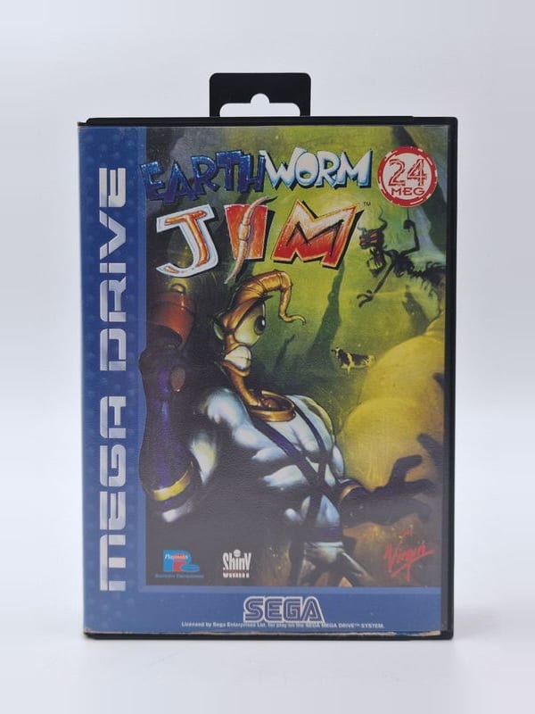 Earthworm Jim — SEGA Megadrive PAL