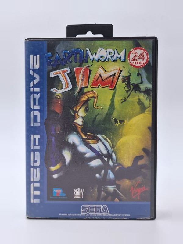 Earthworm Jim — SEGA Megadrive PAL