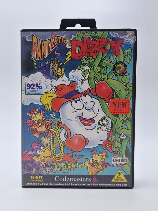 Fantastic Dizzy — SEGA Megadrive PAL
