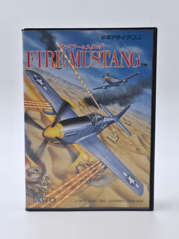 Fire Mustang — SEGA Megadrive JAP