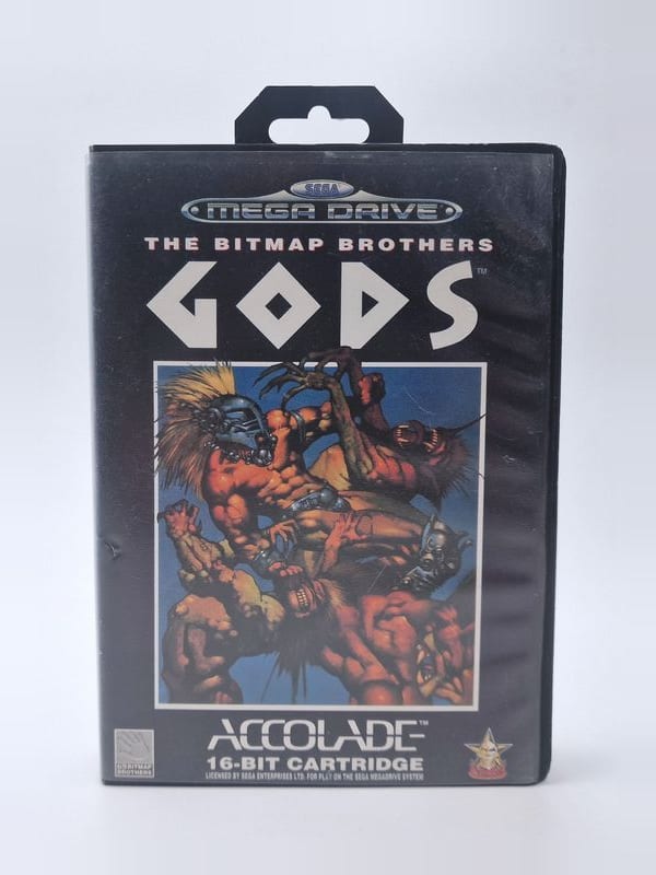 The Bitmap Brothers Gods — SEGA Megadrive PAL (vendu)