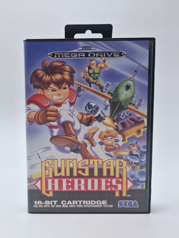 Gunstar Heroes — SEGA Megadrive PAL