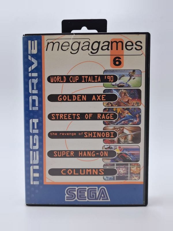 Mega Games 6 — SEGA Megadrive PAL