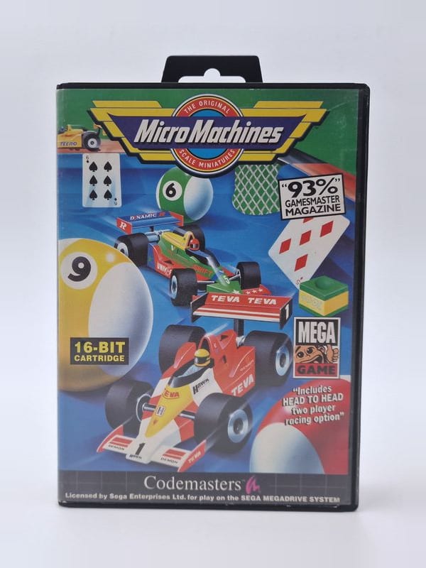 Micro Machines — SEGA Megadrive PAL