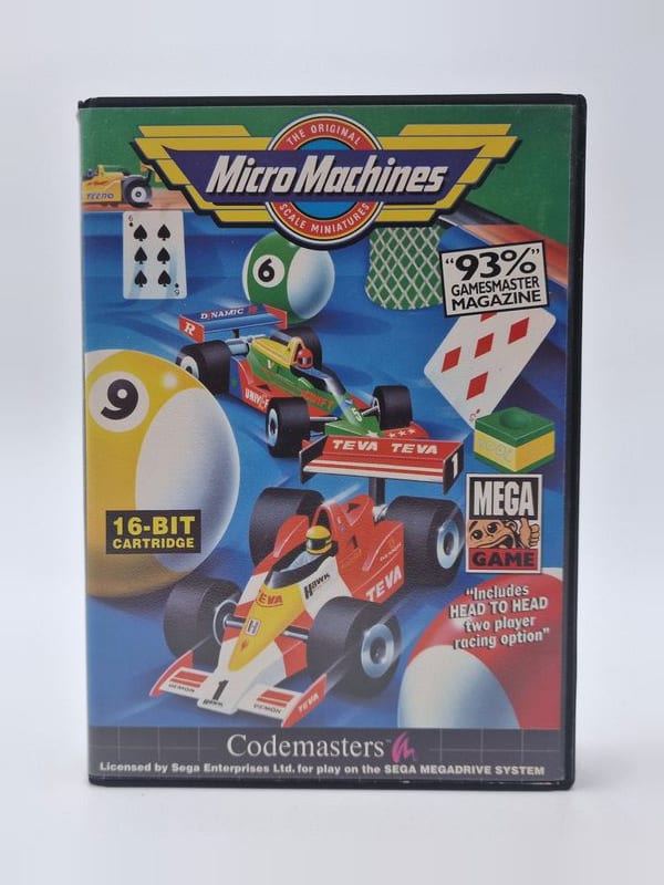 Micro Machines — SEGA Megadrive PAL