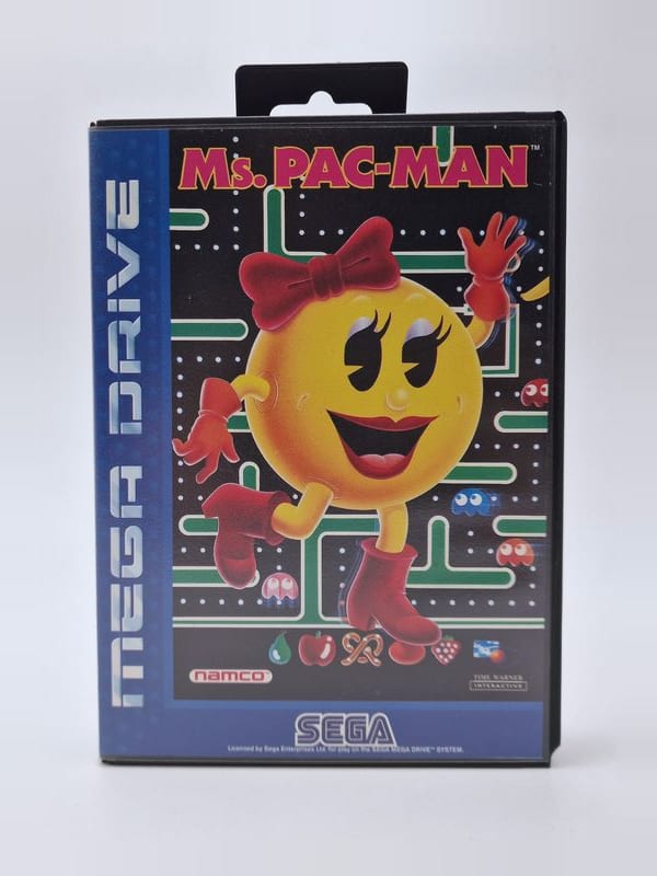 Ms, Pac-man — SEGA Megadrive PAL