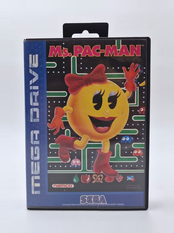 Ms, Pac-man — SEGA Megadrive PAL