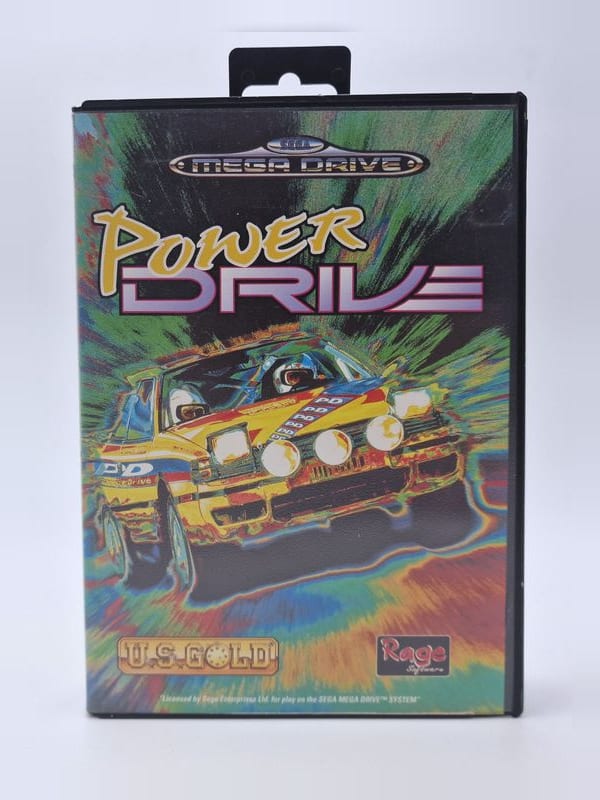 Power Drive — SEGA Megadrive PAL
