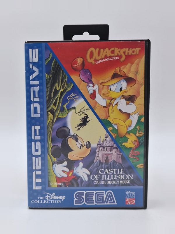 Quackshot Castle of Illusion — SEGA Megadrive PAL