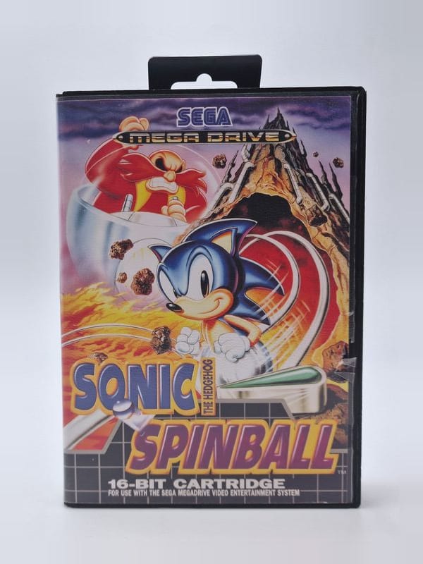 Sonic The Hedgehog Spinball — SEGA Megadrive PAL