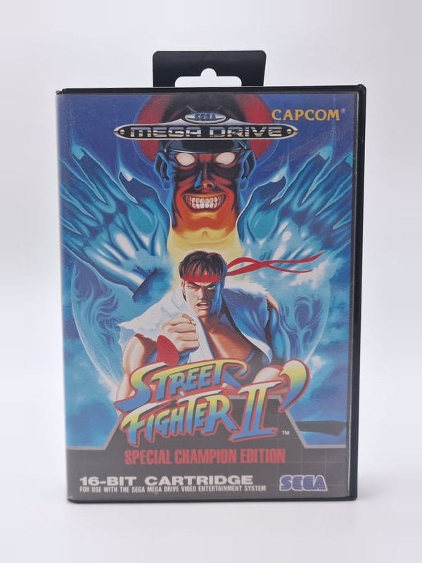 Street Fighter II Special Champion Edition — SEGA Megadrive PAL