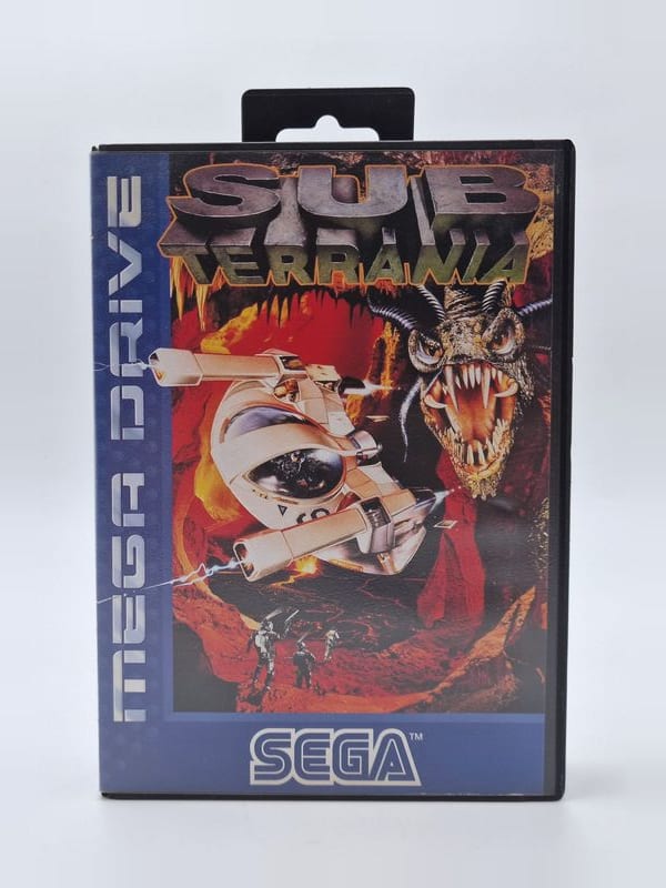 Sub Terrania — SEGA Megadrive PAL