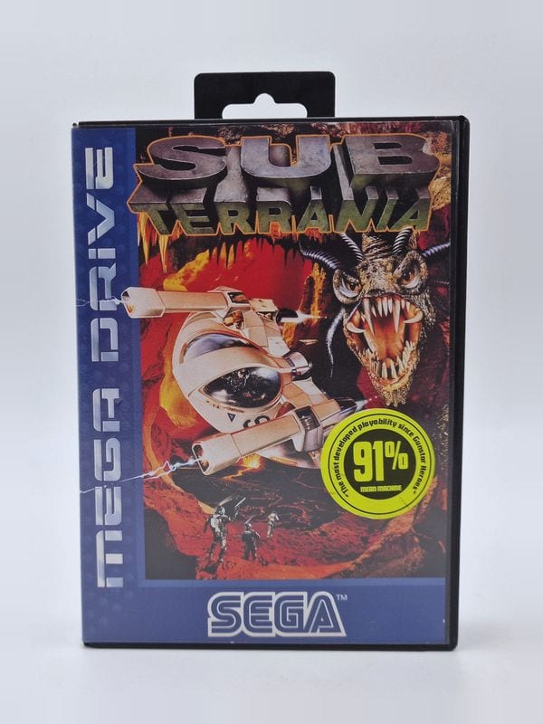 Sub Terrania — SEGA Megadrive PAL