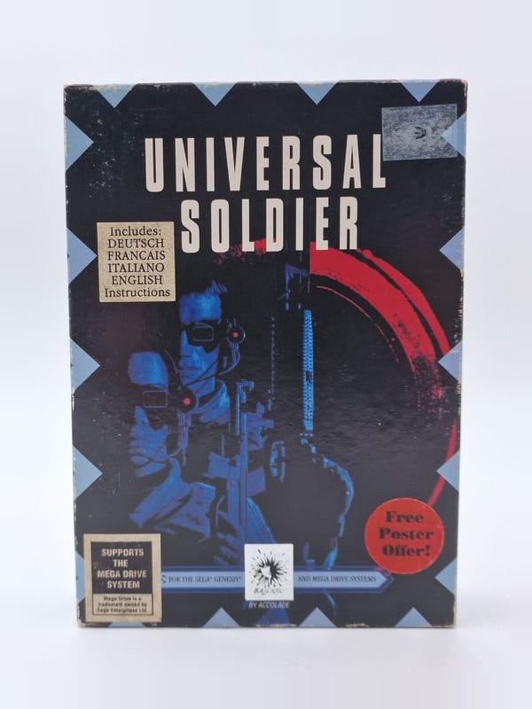 Universal Soldier — SEGA Megadrive PAL