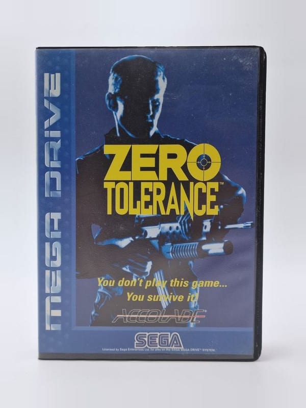 Zero Tolerance — SEGA Megadrive PAL (vendu)