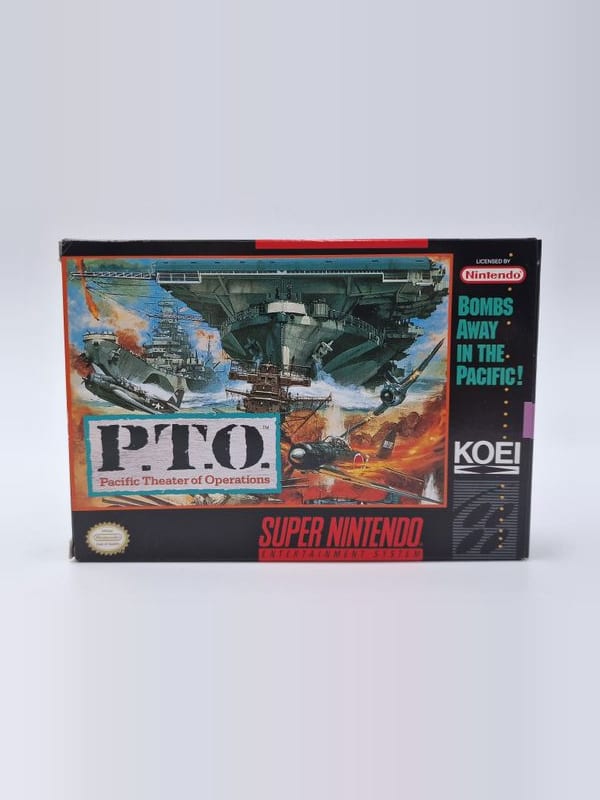 P.T.O.: Pacific Theater of Operations — Nintendo SNES US
