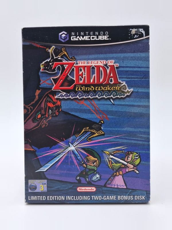 The Legend of Zelda the Wind Waker HMV Sleeve — Nintendo GameCube PAL