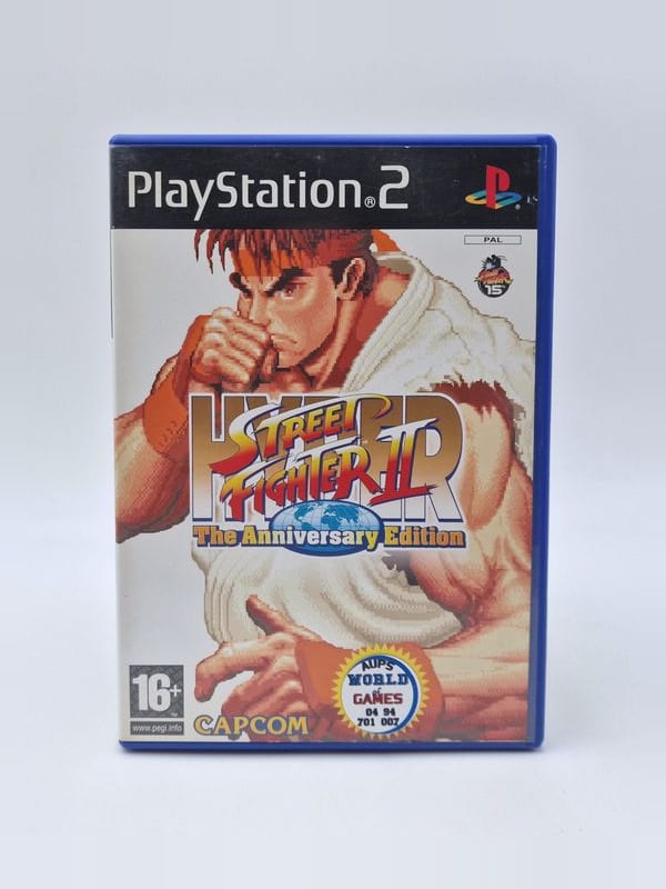 Hyper Street Fighter II — Sony PS2 PAL