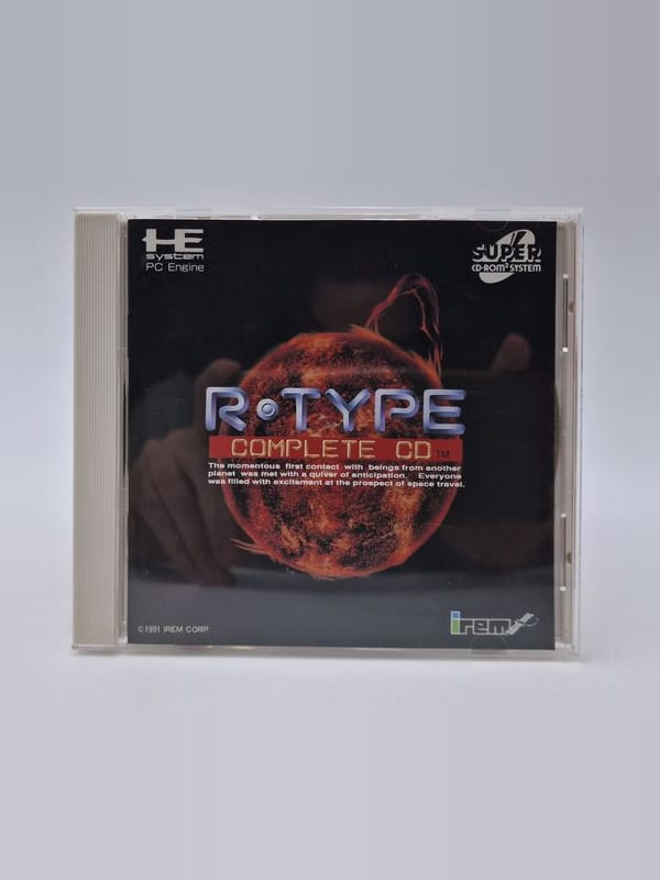 R-Type Complete CD — NEC PC Engine JAP
